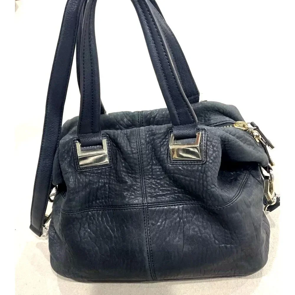 VINCE CAMUTO Crossbody Bag W 12 x H 10 x D 5 Rich Brass Hardware Genuine Leather